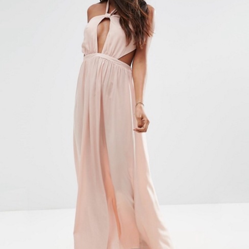 Asos Tie Back Maxi